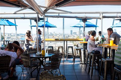 A sister restaurant to epic, this upscale place is known for its extensive oyster bar, outdoor patio, happy hour and menu of sustainable seafood, from grilled spot. 12 Best Rooftop Bars in San Francisco