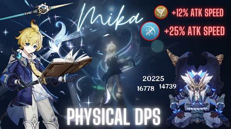 Mika Dps C0 Abyss Showcase Spiral Abyss 35 Genshin Impact