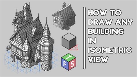 How To Draw Any Building In Isometric View By Steele2 Clip Studio