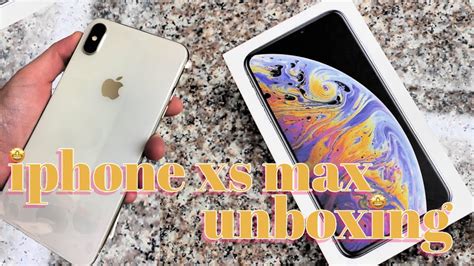 Iphone Xs Max Unboxing Youtube