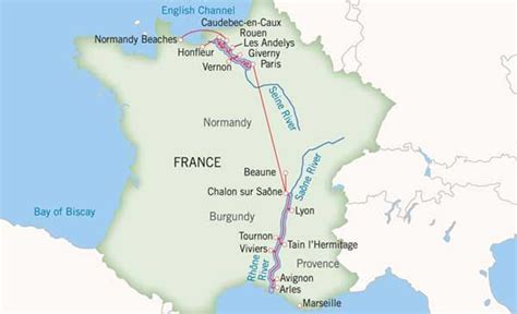 Seine River On World Map Tourist Map Of English