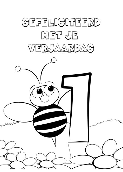 Maar kleuren is niet alleen voor kleine kinderen. Kleuren.nu - verjaardag 1 jaar kleurplaten