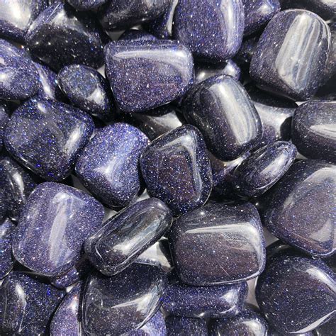 Blue Sandstone Tumbled Stones — Aus Crystals