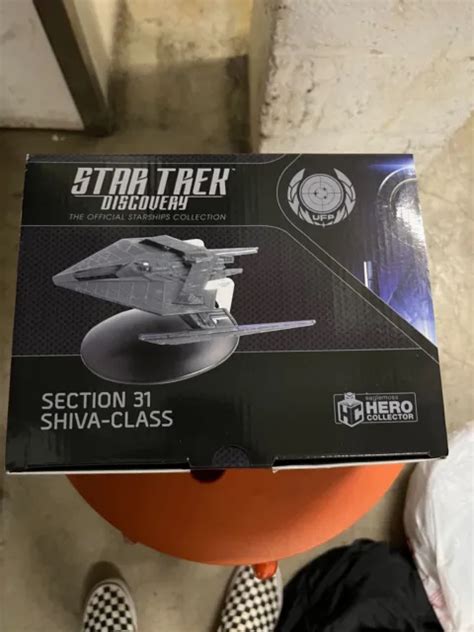 Eaglemoss Star Trek Section 31 Shiva Class Replica Used Great