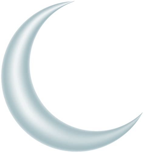 Crescent Moon Png Crescent Moon Transparent Background Clipart Full
