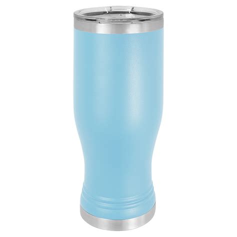 Required fields are marked *. Beverage Tumblers - 20oz Light Blue Pilsner Tumbler with Lid