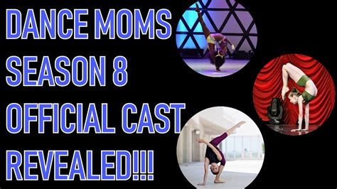 meet the official cast of dance moms season 8 youtube