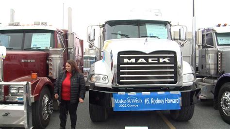 Make A Wish Mothers Day Truck Convoy In Lancaster County