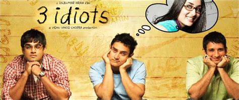 3 idiots is an award winning bollywood comedy movie, directed by rajkumar hirani, starring aamir khan 3 idiots is an award winning bollywood comedy movie, directed by rajkumar hirani this is not a slapstick movie about stupid people. All you wanted to know about '3 Idiots' - Bollywood Hungama