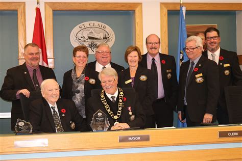 Mayor, councillors say goodbye at St. Clair Township council meeting