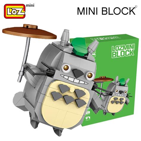 Loz Mini Blocks Totoro And Disney Character 1463 With Box Mini Block