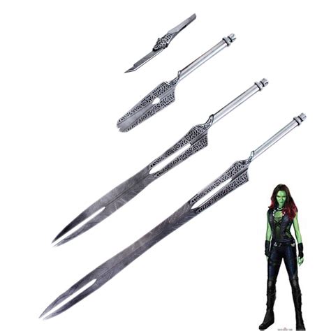 Guardians Of The Galaxy Gamora Sword Dagger Cosplay Prop