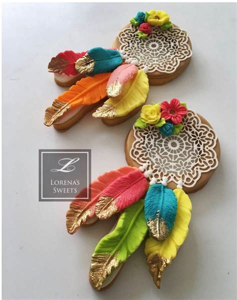 Pin By Lourdes Morales On Cakemacrameboho Boho Cookies Dream