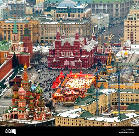 Moscow Russia Red Square Stock Photo Alamy