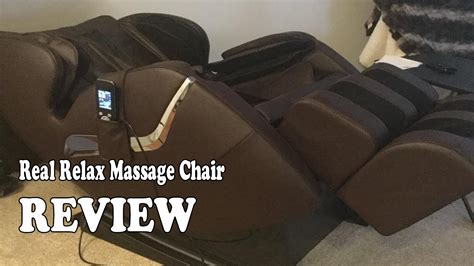 Real Relax 2020 Massage Chair Review Youtube