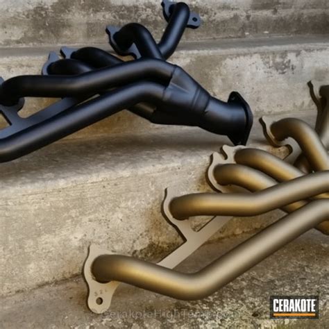 Banks Headers For Jeep Cherokee 40l Cerakoted In C 7600 And C 7800 By