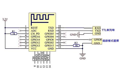 Esp8266开发板的原理图和pcb图免费下载 电子电路图电子技术资料网站