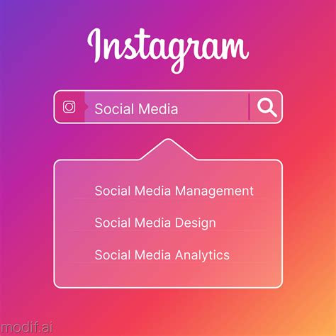 Instagram Search Bar Design Mediamodifier