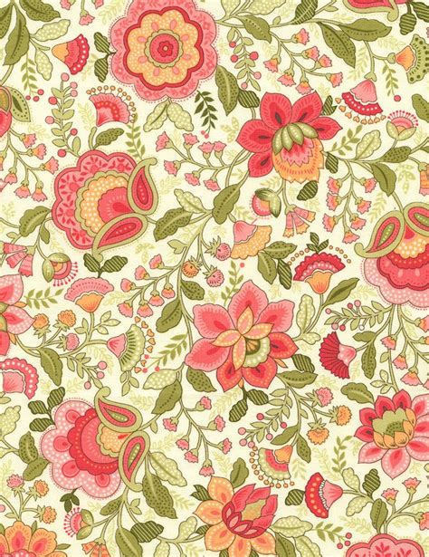 Choose a design or upload your own design, photo or artwork to create truly personalized fabrics for apparel, home decor or unique gifts. Emma Jacobean Floral - Our Fabrics | TIMELESS TREASURES ...