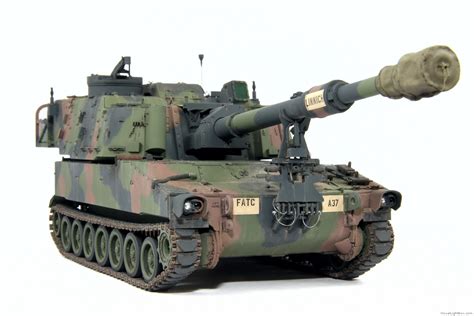 It has been upgraded a number of times, most recently to the m109a7. Vodnik's M109A6 Paladin