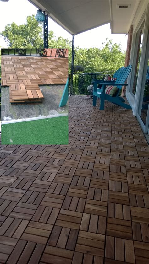 Engineered wood is the modern alternative to solid wood, but can be installed on any level of the home, including below grade. Wood Porch Floor Covering Ideas - Modern House