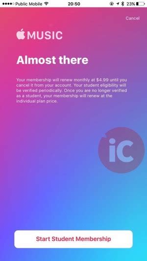 The apple music student plan costs $4.99 monthly. Apple Music Student Pricing Launches in Canada: $4.99 ...