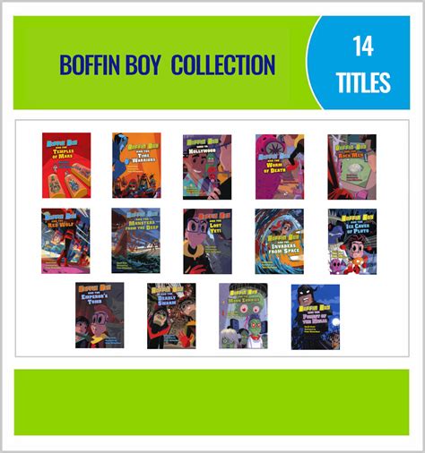 Half Price Boffin Boy Collection 14 Titles Laburnum House Educational