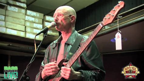 Tony Levin Jams At The Ernie Ball Music Man Booth At Bass Player Live
