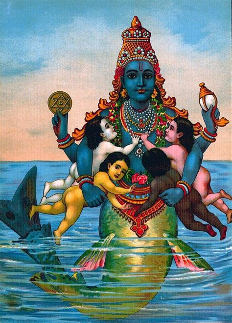 Matsya Avatar Fish Incarnation Of Vishnu The Gaudiya Treasures Of