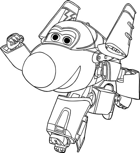 Kolorowanki Jerome Des Super Wings