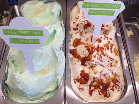 Abstract gelato and ice cream each pack a whole lot of sugar. Gelato vs Ice Cream - Charlotte Magazine