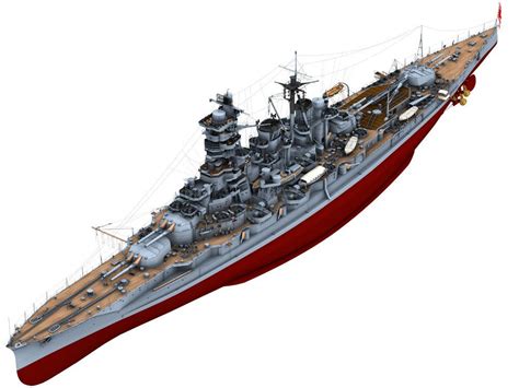 Ijn Battleship Kongo On Behance Croiseur Lourd Arpeggio Of Blue Steel Model Warships