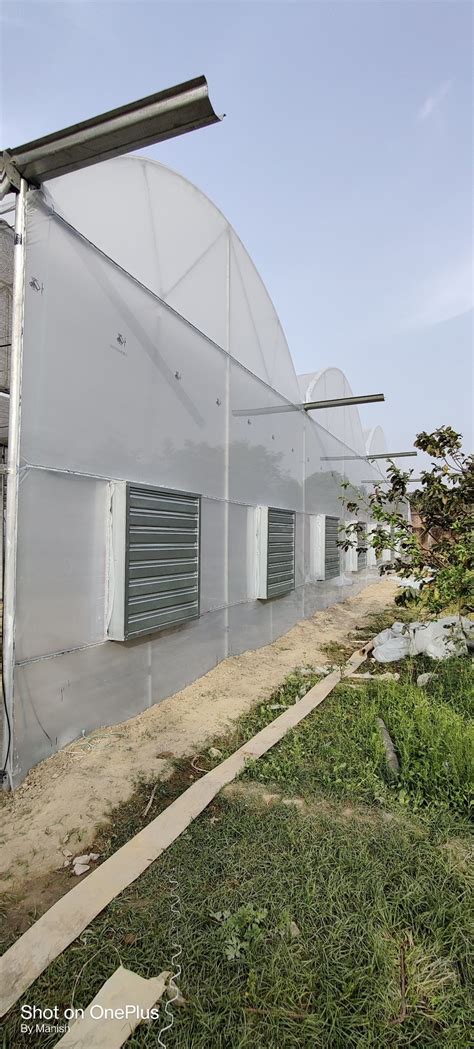 Polyester Modular Greenhouse With Fan And Pad Cooling System Rs