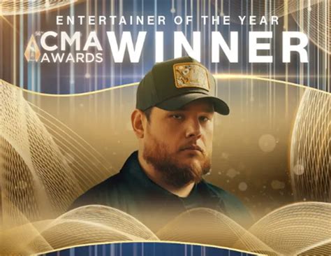 2022 cma awards luke combs wins entertainer of the year