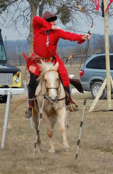 Horseback Archery Horseback Archery Competition Teaching Horseback