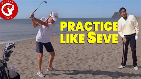 Practice Golf On The Beach Like Seve Ballesteros Youtube