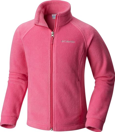 Columbia Girls Toddler Benton Springs Fleece Jacket 4t Pink