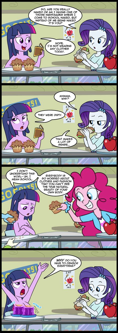 Naked Lunch My Babe Pony Equestria Girls Know Your Meme