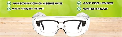 safety goggles lab glasses medical face protection clear lens an senteq