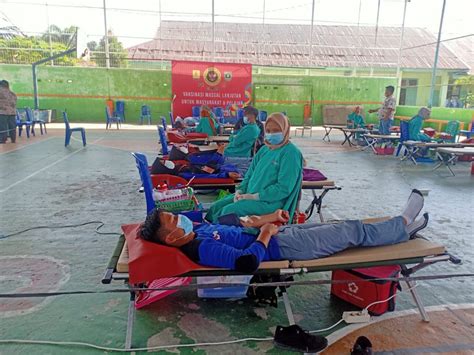 Peduli Kemanusiaan Pmr Wira Man 2 Kota Padang Gelar Aksi Donor Darah