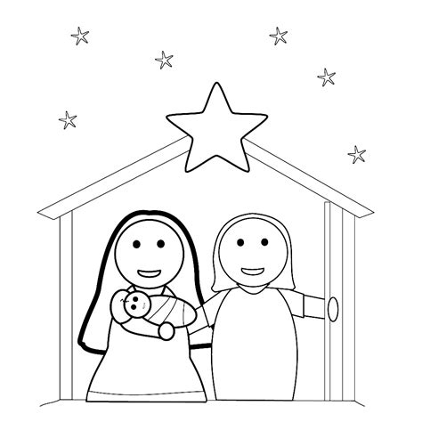 Alle documenten, formulieren en contracten op een rij in excel, word en ppt formaat. Leuk voor kids kleurplaatKerststal | Kerstmis kleurplaten ...
