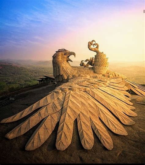 Clinker brick and skintelling both offer up additional interest as well as a variety of brick patterns that provide insight into the mason's art. The Jatayu Earth center in kerala India. World's largest bird sculpture. #outdoors #nature #sky ...