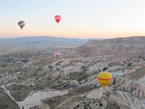 Cappadocia Turkey Hot Air Balloon View Memoirs Of A Globetrotter