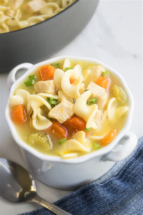 1 tablespoon of chicken bouillon. Homemade Chicken Noodle Soup Recipe
