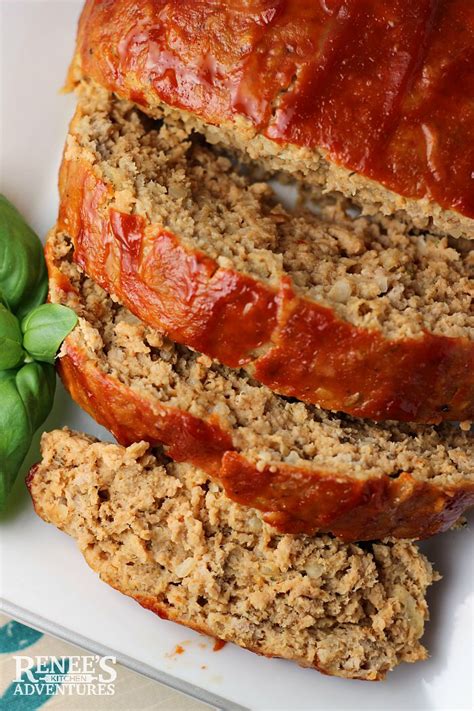 354 calories, 20g fat (6g saturated fat), 114mg cholesterol, 973mg sodium, 22g carbohydrate (6g sugars, 2g fiber), 23g protein. The Best Ground Turkey Meatloaf by Renee's Kitchen Adventures is the best recipe for a flavorful ...
