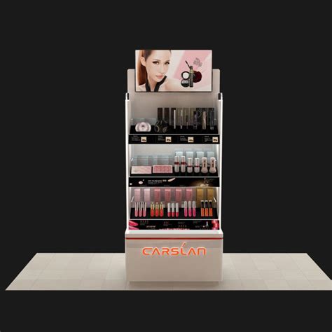 Luxury Cosmetic Retail Display Retail Makeup Display Stand