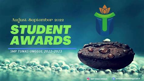 Student Awards Agustus September 2022 Youtube