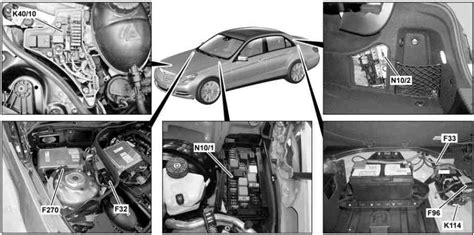 This guide will let you know what fuse does what in your honda accord. Mercedes-Benz E-Class w212 (2009 - 2016) - fuse box ...