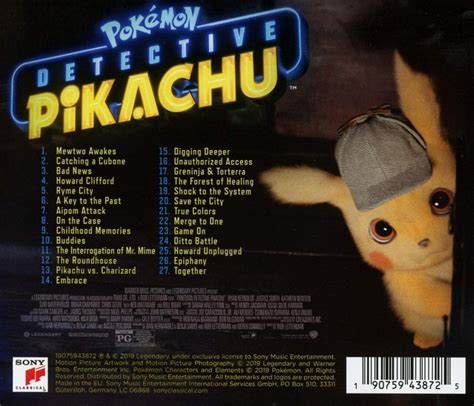 Pokemon Detective Pikachu Soundtrack Henry Jackman