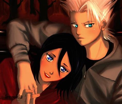 Rukia I Toshiro Autor Irenukia Na Deviantart Deviantart Disney